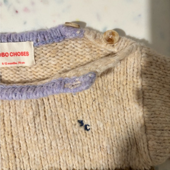 Bono choses Wool sweater boys 6-12 months - Picture 5 of 5